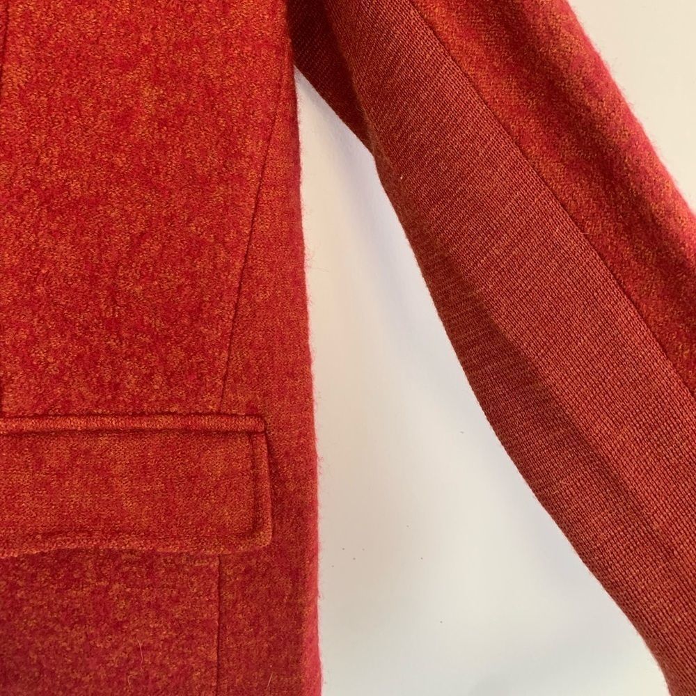 For Cynthia | Red Wool Blazer - Picture 4 of 5